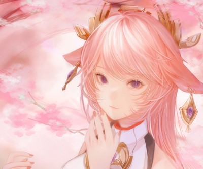 Yae Miko Guuji Mouse Pad 77018