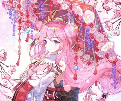 Yae Miko Guuji mug #