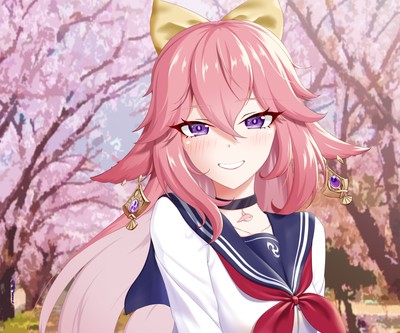 Yae Miko Guuji Mouse Pad 77042