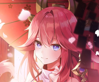 Yae Miko Guuji Mouse Pad 77057
