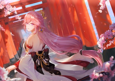 Yae Miko Guuji mug #