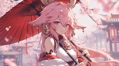 Yae Miko Guuji mug #