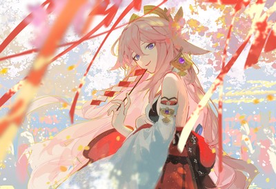 Yae Miko Guuji Poster #77072