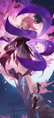 Yae Miko Guuji Mouse Pad 77083