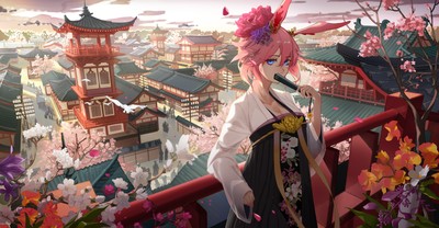 Yae Sakura Mouse Pad 77092