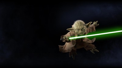 Yoda mouse pad