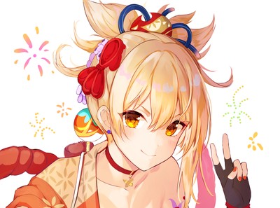 Yoimiya mouse pad