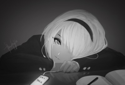 YoRHa No.2 Type B mouse pad