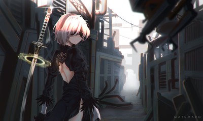 YoRHa No.2 Type B Mouse Pad 77542