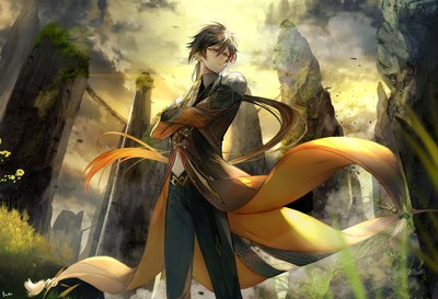 Zhongli posters