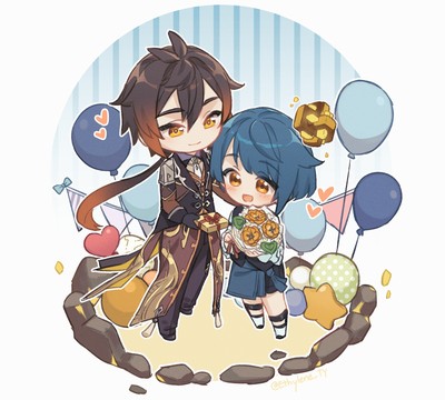 Zhongli Mouse Pad 78256