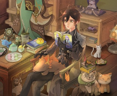 Zhongli magic mug #
