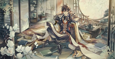 Zhongli Mouse Pad 78405