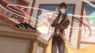 Zhongli tote bag #